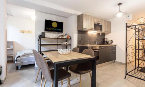 Vacaciones en montaña Apartamento 2 piezas para 5 personas (Confort 37m²) - Résidence les Chardons - MH - Les Arcs - Verano