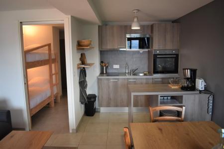 Urlaub in den Bergen Studio Schlafnische 4 Personen (111) - Résidence Les Chardons - Les Arcs - Wohnzimmer