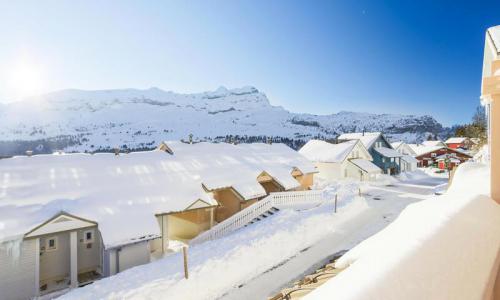 Аренда на лыжном курорте Квартира студия для 4 чел. (Confort 27m²-1) - Résidence les Châteaux de Crans - Maeva Home - Flaine - летом под открытым небом