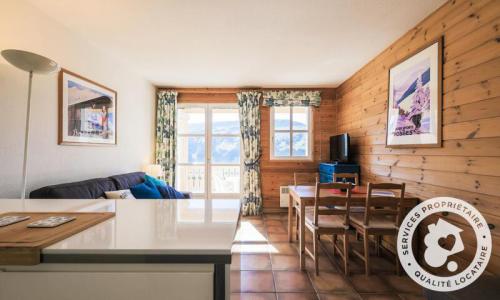 Ski verhuur Studio 4 personen (Confort 27m²-2) - Résidence les Châteaux de Crans - MH - Flaine - Buiten zomer