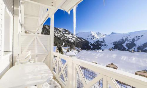 Urlaub in den Bergen 3-Zimmer-Appartment für 10 Personen (Budget 77m²) - Résidence les Châteaux de Crans - MH - Flaine - Draußen im Sommer