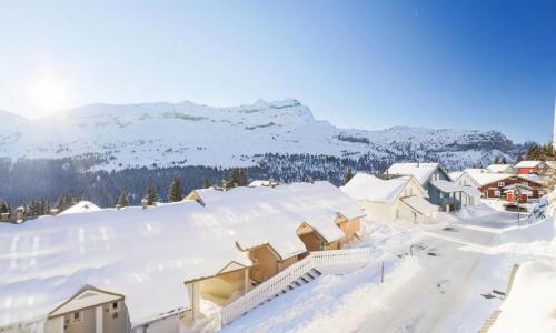 Urlaub in den Bergen 2-Zimmer-Appartment für 6 Personen (Prestige 57m²-1) - Résidence les Châteaux de Crans - MH - Flaine - Draußen im Sommer