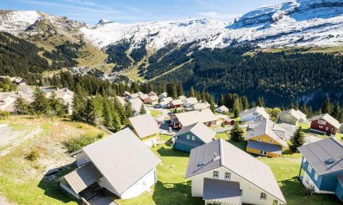 Rent in ski resort Résidence les Châteaux de Crans - MH - Flaine - Summer outside