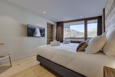 Urlaub in den Bergen 2-Zimmer-Holzhütte für 4 Personen (204) - Résidence les Cimes - Val d'Isère - Schlafzimmer