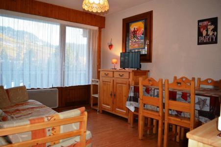 Vakantie in de bergen Studio 4 personen (08) - Résidence les Cîmes - Le Grand Bornand - Woonkamer