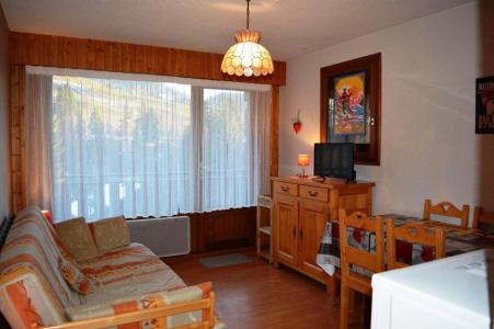 Vakantie in de bergen Studio 4 personen (08) - Résidence les Cîmes - Le Grand Bornand - Woonkamer