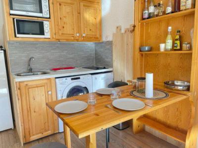 Vacances en montagne Studio cabine 4 personnes (112A2) - Résidence les Clarines A2 - Risoul - Kitchenette