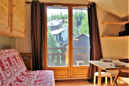 Urlaub in den Bergen Studio Schlafnische 4 Personen (412D) - Résidence les Clématites D - Risoul - Wohnzimmer