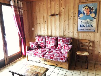 Vacaciones en montaña Apartamento 3 piezas para 5 personas - Résidence les Clos - Les Gets - Estancia