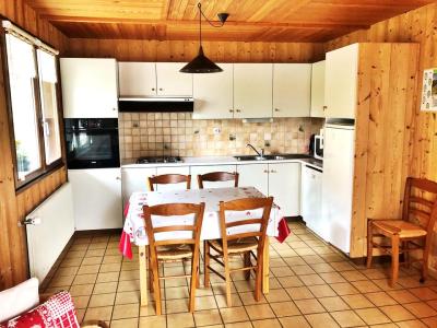 Vacances en montagne Appartement 3 pièces 5 personnes - Résidence les Clos - Les Gets - Séjour