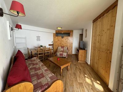 Urlaub in den Bergen 2-Zimmer-Holzhütte für 6 Personen (104) - Résidence les Colchiques - Les Orres - Wohnzimmer