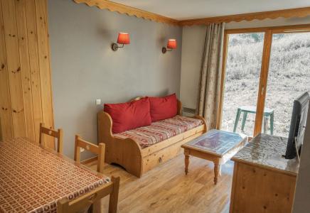 Vakantie in de bergen Appartement 3 kamers 6 personen (103) - Résidence les Colchiques - Les Orres - Woonkamer