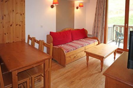 Urlaub in den Bergen 2 Zimmer Appartement für 4-6 Personen (479) - Résidence les Colchiques - Monts du Bois d'Or - Les Orres - Wohnzimmer