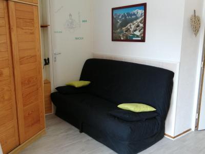 Vakantie in de bergen Studio 2 personen (810) - Résidence les Combettes - Les Contamines-Montjoie - Woonkamer