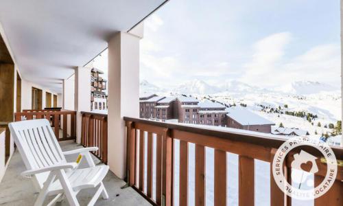 Vacaciones en montaña Apartamento 3 piezas para 8 personas (54m²-2) - Résidence les Constellations - Maeva Home - La Plagne - Balcón