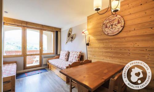 Rent in ski resort 2 room apartment 5 people (Confort 27m²-2) - Résidence les Constellations - Maeva Home - La Plagne - Living room