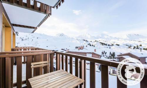 Rent in ski resort 2 room apartment 5 people (27m²-3) - Résidence les Constellations - MH - La Plagne - Balcony