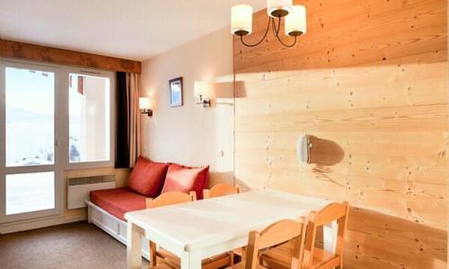 Location au ski Studio 4 personnes (Confort 21m²) - Résidence les Constellations - MH - La Plagne - Séjour