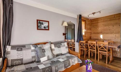 Rent in ski resort 2 room apartment 7 people (35m²-1) - Résidence les Constellations - MH - La Plagne - Living room