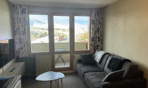 Holiday in mountain resort Studio 4 people (Confort 21m²) - Résidence les Constellations - MH - La Plagne - Living room