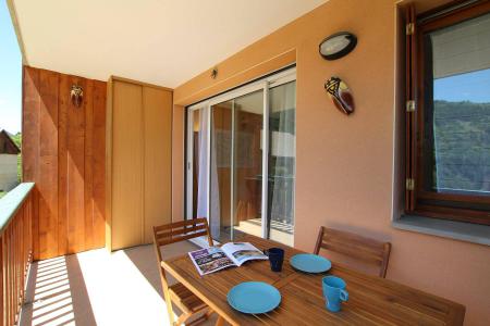 Wakacje w górach Apartament 3 pokojowy 6 osób (2B15) - Résidence les Coralines 2B - Serre Chevalier - Taras