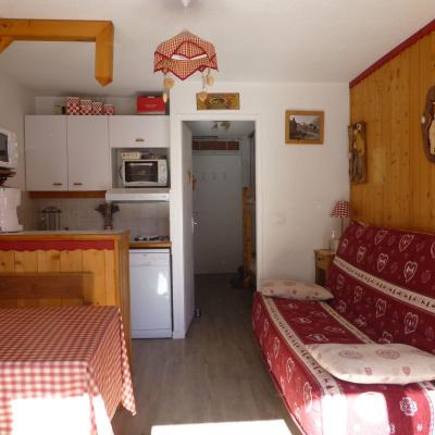 Urlaub in den Bergen Studio Schlafnische 3 Personen (105) - Résidence les Cordeliers - Valloire - Wohnzimmer