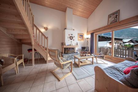 Holiday in mountain resort 4 room duplex apartment 7 people (2) - Résidence les Cordettes - Morzine - Living room