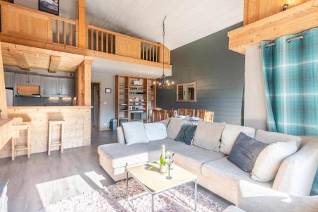 Holiday in mountain resort 5 room duplex apartment 10 people (4) - Résidence les Cordettes - Morzine - Living room