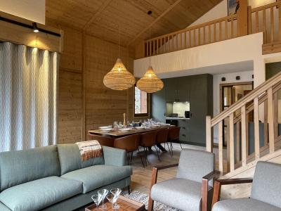 Holiday in mountain resort 5 room duplex apartment 10 people (5) - Résidence les Cordettes - Morzine - Living room