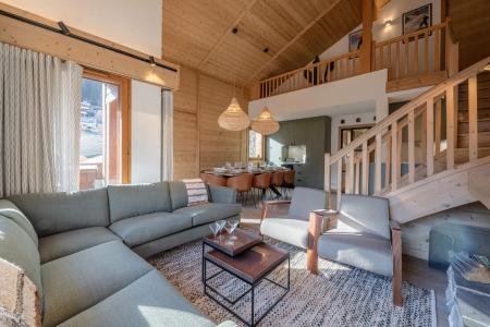 Urlaub in den Bergen 5 Zimmer Maisonettewohnung für 10 Personen (5) - Résidence les Cordettes - Morzine - Wohnzimmer