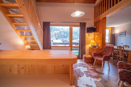 Vacances en montagne Appartement duplex 4 pièces 10 personnes (040) - Résidence les Côtes - Valmorel - Séjour