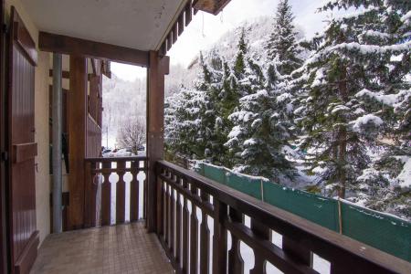 Vakantie in de bergen Studio bergnis 4 personen (120) - Résidence les Crêtes - Valloire - Balkon