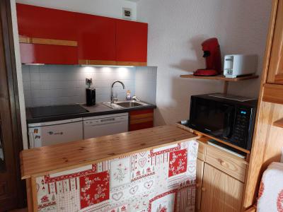 Vakantie in de bergen Studio cabine 4 personen (110) - Résidence les Crêtes - Valloire - Keukenblok