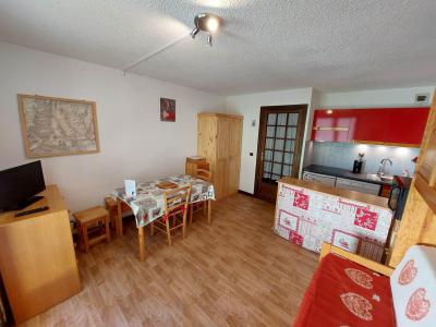 Vakantie in de bergen Studio cabine 4 personen (110) - Résidence les Crêtes - Valloire - Woonkamer