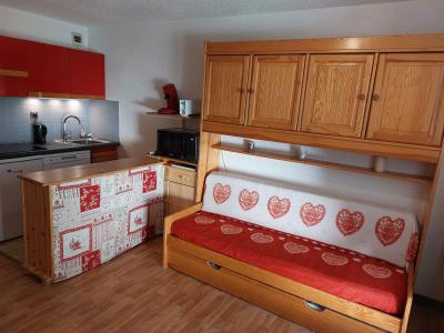 Vakantie in de bergen Studio cabine 4 personen (110) - Résidence les Crêtes - Valloire - Woonkamer