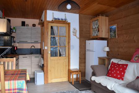 Holiday in mountain resort Studio sleeping corner 4 people (7) - Résidence les Crêtes - Pralognan-la-Vanoise - Living room