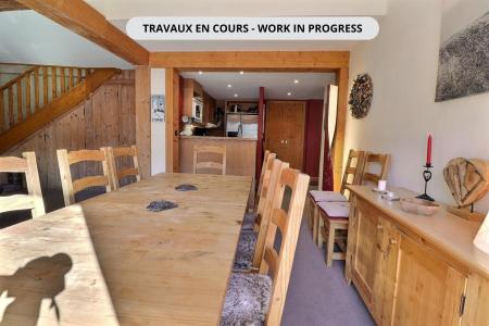 Wakacje w górach 5 pokojowy apartament dwupoziomowy dla 8 osób (711) - Résidence les Crets - Méribel-Mottaret - Jadalnia