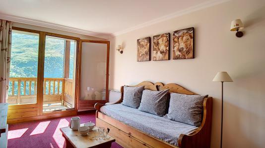 Каникулы в горах Апартаменты 3 комнат 6 чел. (5) - Résidence les Cristaux - Les Menuires - Салон