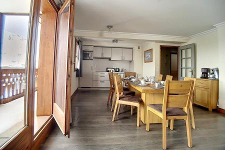 Urlaub in den Bergen 4-Zimmer-Appartment für 8 Personen (26) - Résidence les Cristaux - Les Menuires - Wohnzimmer