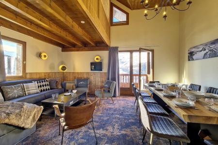 Holiday in mountain resort 5 room duplex apartment 10 people (8) - Résidence les Cristaux - Les Menuires - Living room