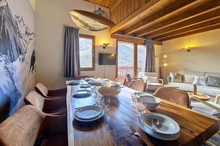 Vacaciones en montaña Apartamento dúplex 4 piezas 8 personas (10) - Résidence les Cristaux - Les Menuires - Cocina