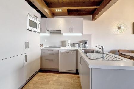 Vacaciones en montaña Apartamento dúplex 4 piezas 8 personas (10) - Résidence les Cristaux - Les Menuires - Kitchenette