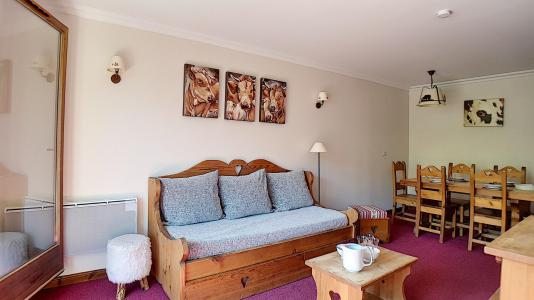 Vakantie in de bergen Appartement 3 kamers 6 personen (5) - Résidence les Cristaux - Les Menuires - Woonkamer