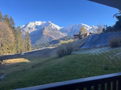Vakantie in de bergen Résidence les Crocus - Saint Gervais - Balkon