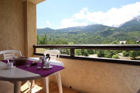Vacances en montagne Appartement 2 pièces 6 personnes (05G) - Résidence les Cytises - Pelvoux - Balcon