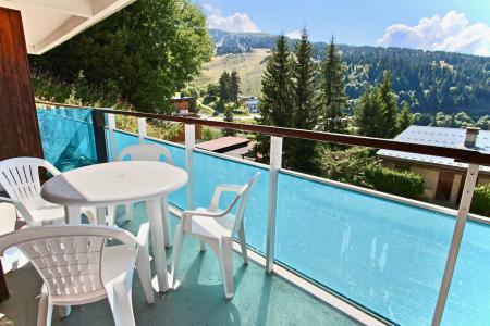 Vacaciones en montaña Estudio para 4 personas (126) - Résidence les Dauphins - Chamrousse - Balcón