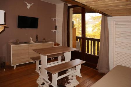 Vacaciones en montaña Estudio para 2 personas (414) - Résidence les Ecrins - Les Orres - Estancia