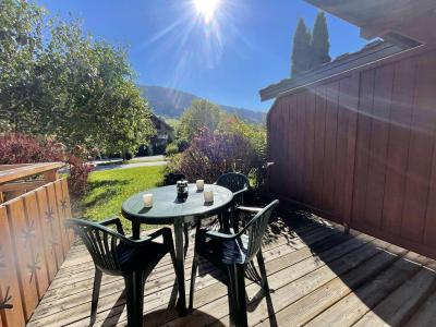 Vakantie in de bergen Studio bergnis 4 personen (013) - Résidence les Ecrins - Praz sur Arly - Terras