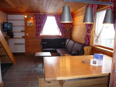 Holiday in mountain resort 3 room chalet 7 people - Résidence les Edelweiss - Champagny-en-Vanoise - Living room