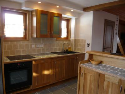 Holiday in mountain resort 3 room chalet 7 people - Résidence les Edelweiss - Champagny-en-Vanoise - Open-plan kitchen